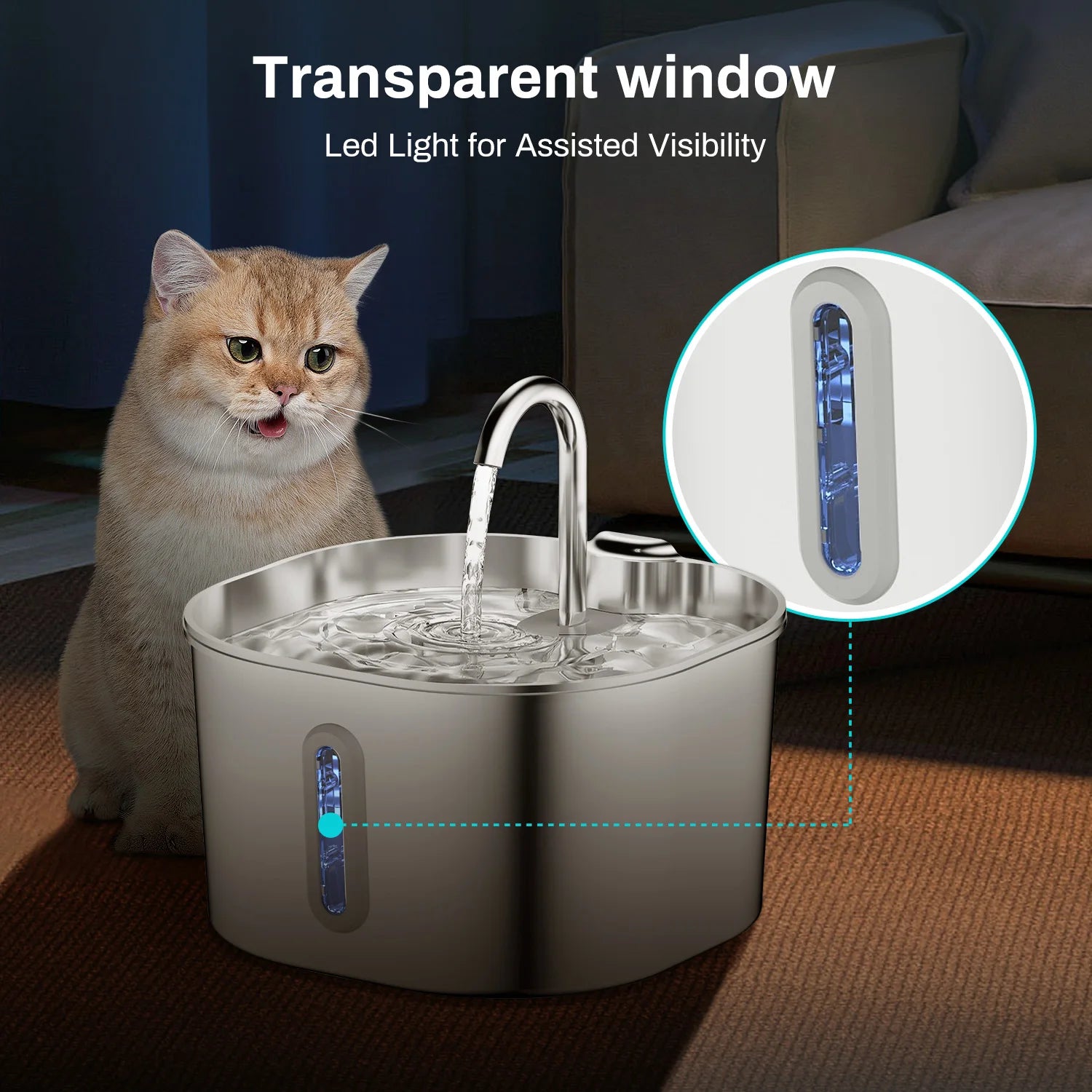 MeowVital Automatic Cat Water Fountain